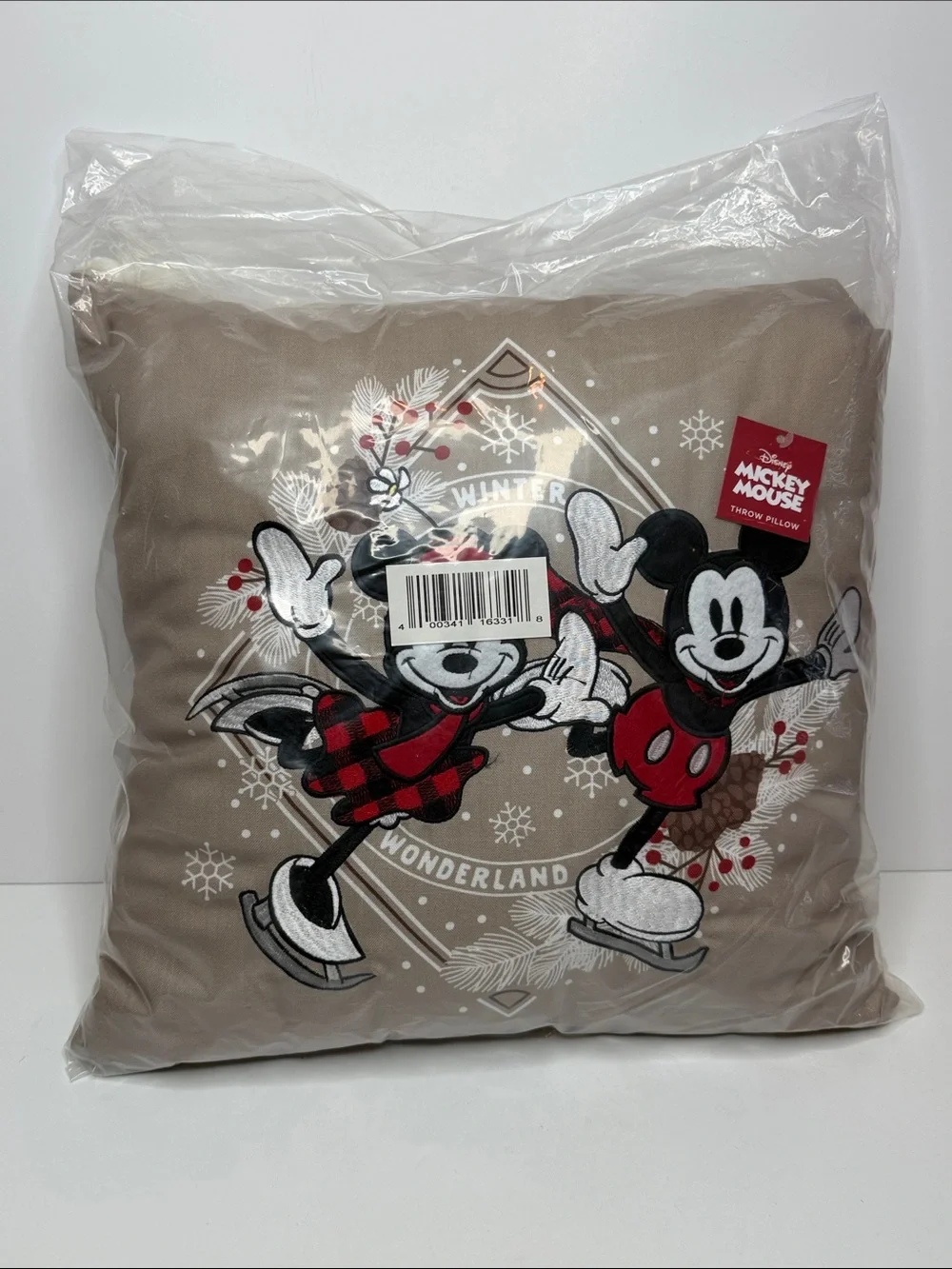 Disney Winter Wonderland pillow